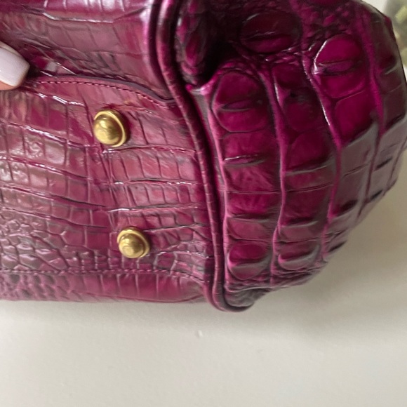 Brahmin Elisa. Gorgeous violet color. Worn once - Picture 7 of 8